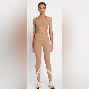 Tory Burch Compression Mèlange Leggings and Sports Bra